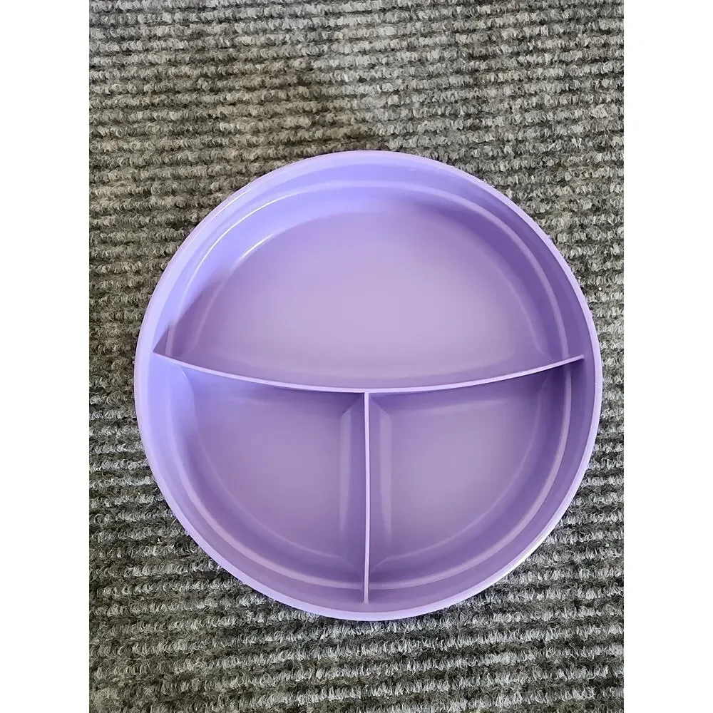 Tupperware Microwave Reheatable 3 Compartment Divided 12 Bowls 6 Lids Storage